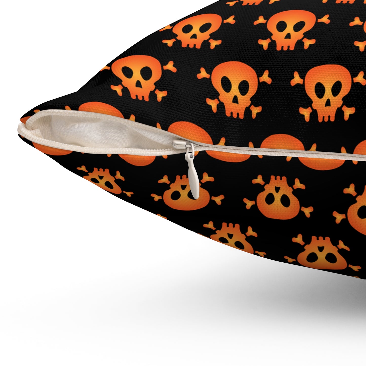 Spun Polyester Square Pillow - Halloween
