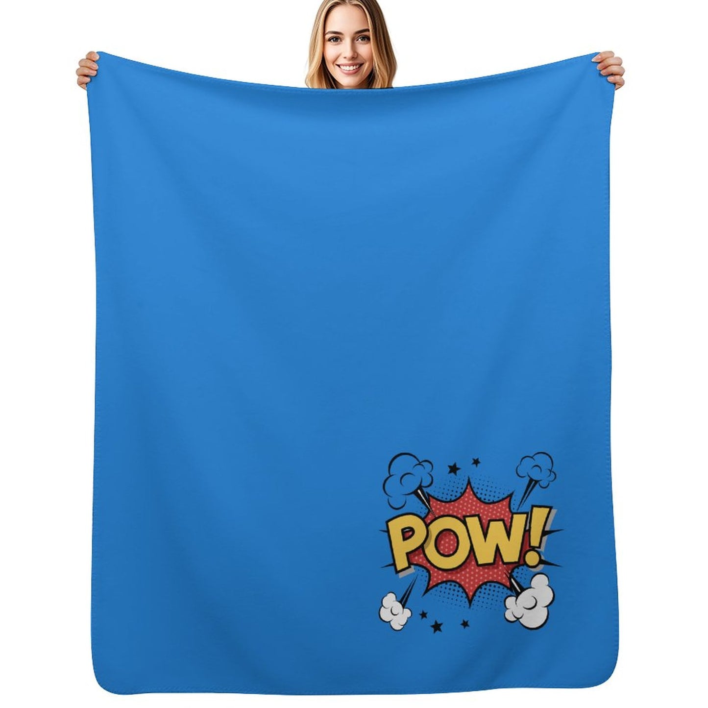 Sherpa Fleece Throw Blanket-50"×60"