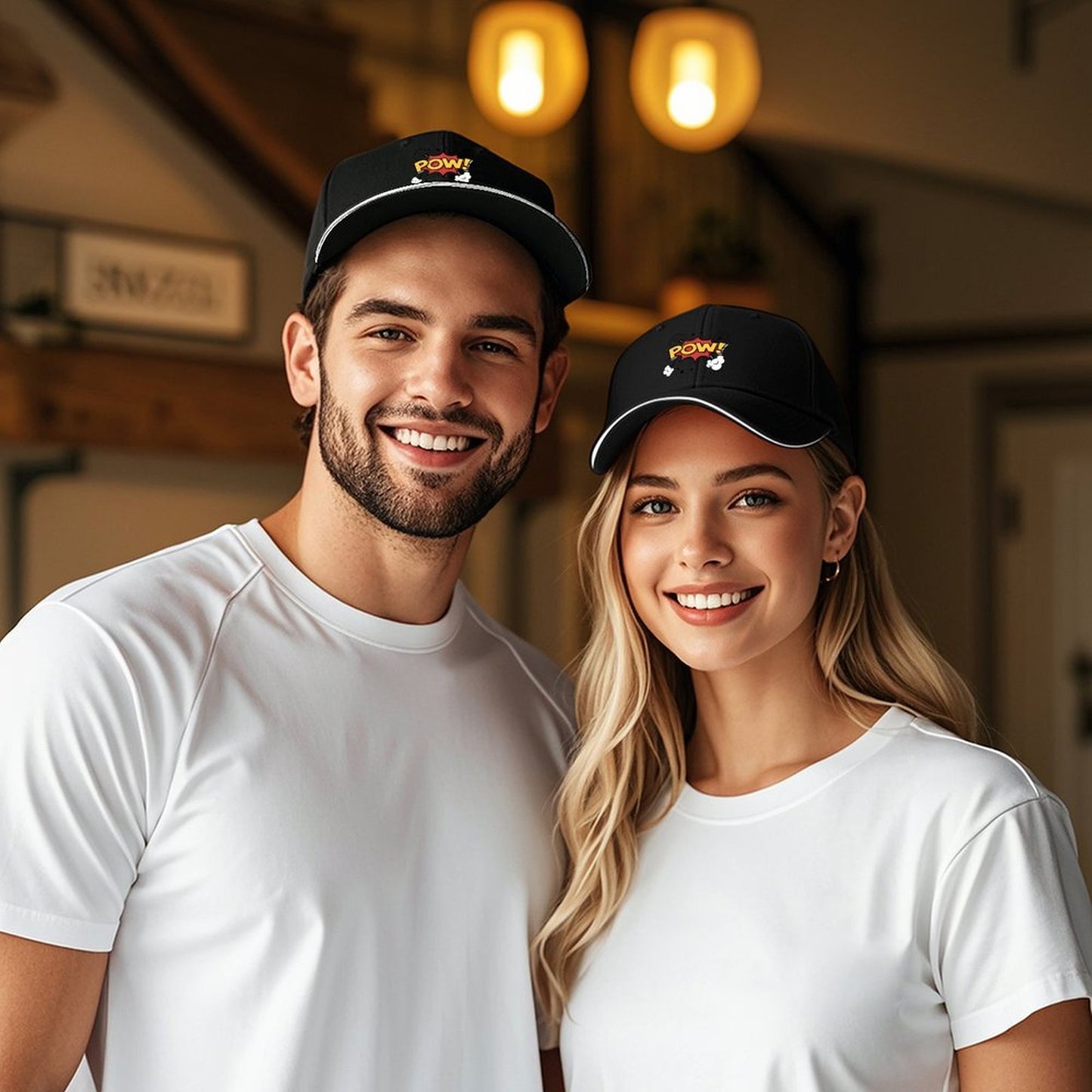 Sandwich Visor Baseball Cap for Men & Women