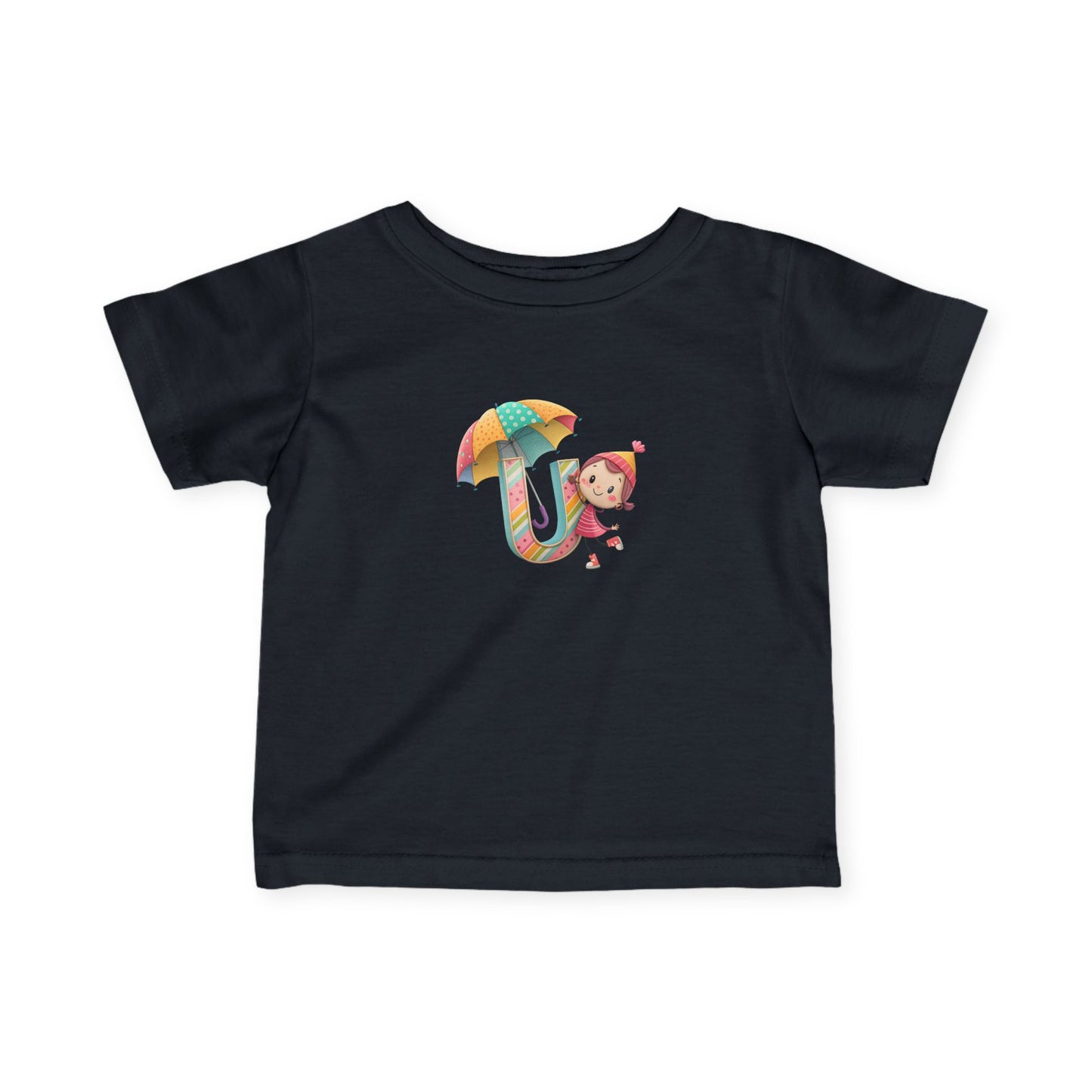 Adorable Infant Fine Jersey Tee with Colorful Umbrella Design, Baby Tee, Toddler Shirt, Cute Kids Clothing, Playtime Outfit, Gift for [...]
