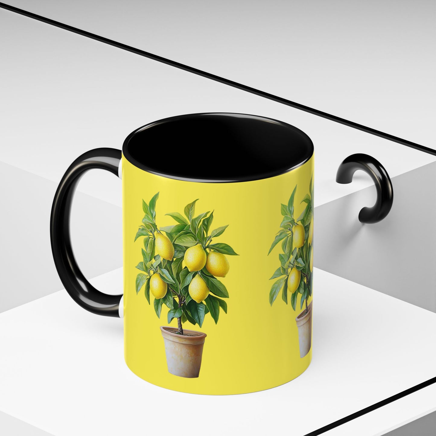 Lemon Tree Accent Coffee Mug - Cheerful Gift for Garden Lovers, Unique Kitchen Decor, Spring Celebration, Housewarming Present, [...]