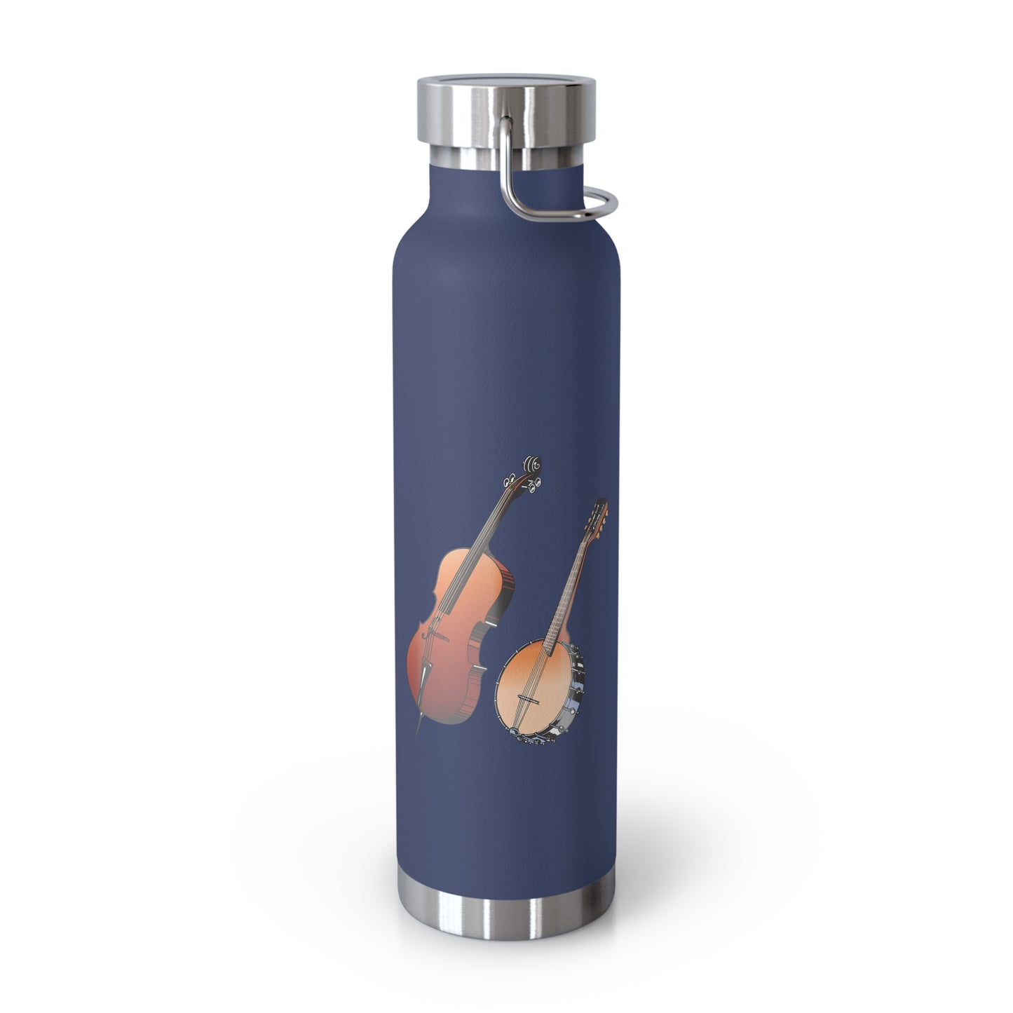 Musical Instruments Water Bottle | Copper Vacuum Insulated Bottle | Gift for Musicians, Music Lovers, Durable Travel Mug, Concert [...]