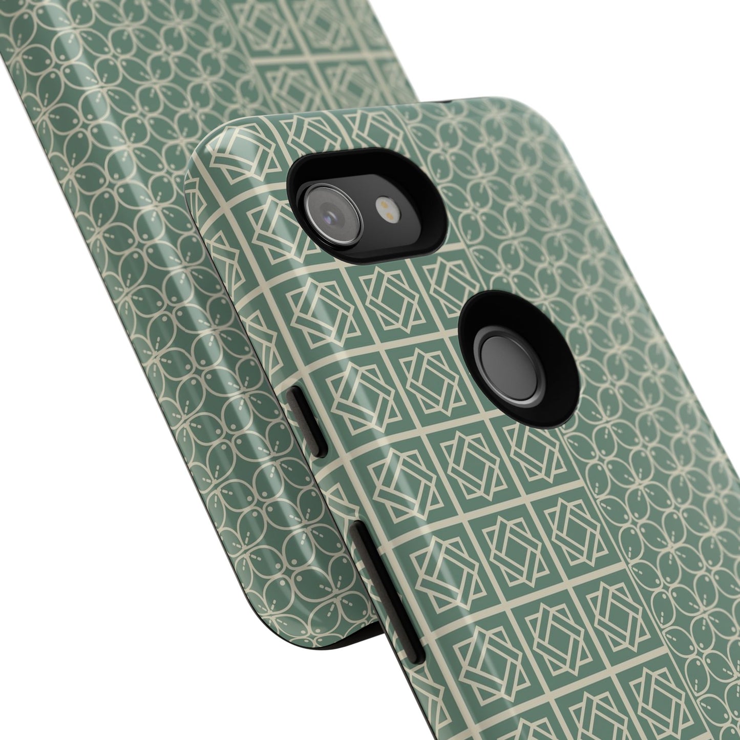 Stylish Phone Case with Geometric Patterns, Tough Cases, Durable Cell Phone Cover, Trendy Smartphone Accessory, Functional Gift Idea