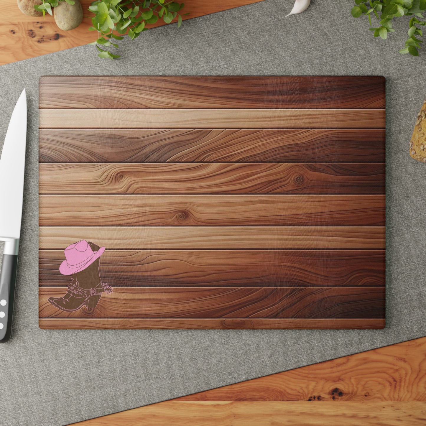 Stylish Glass Cutting Board, Kitchen Decor, Home Gift, Baking Essentials, Housewarming Present, Unique Cooking Gift