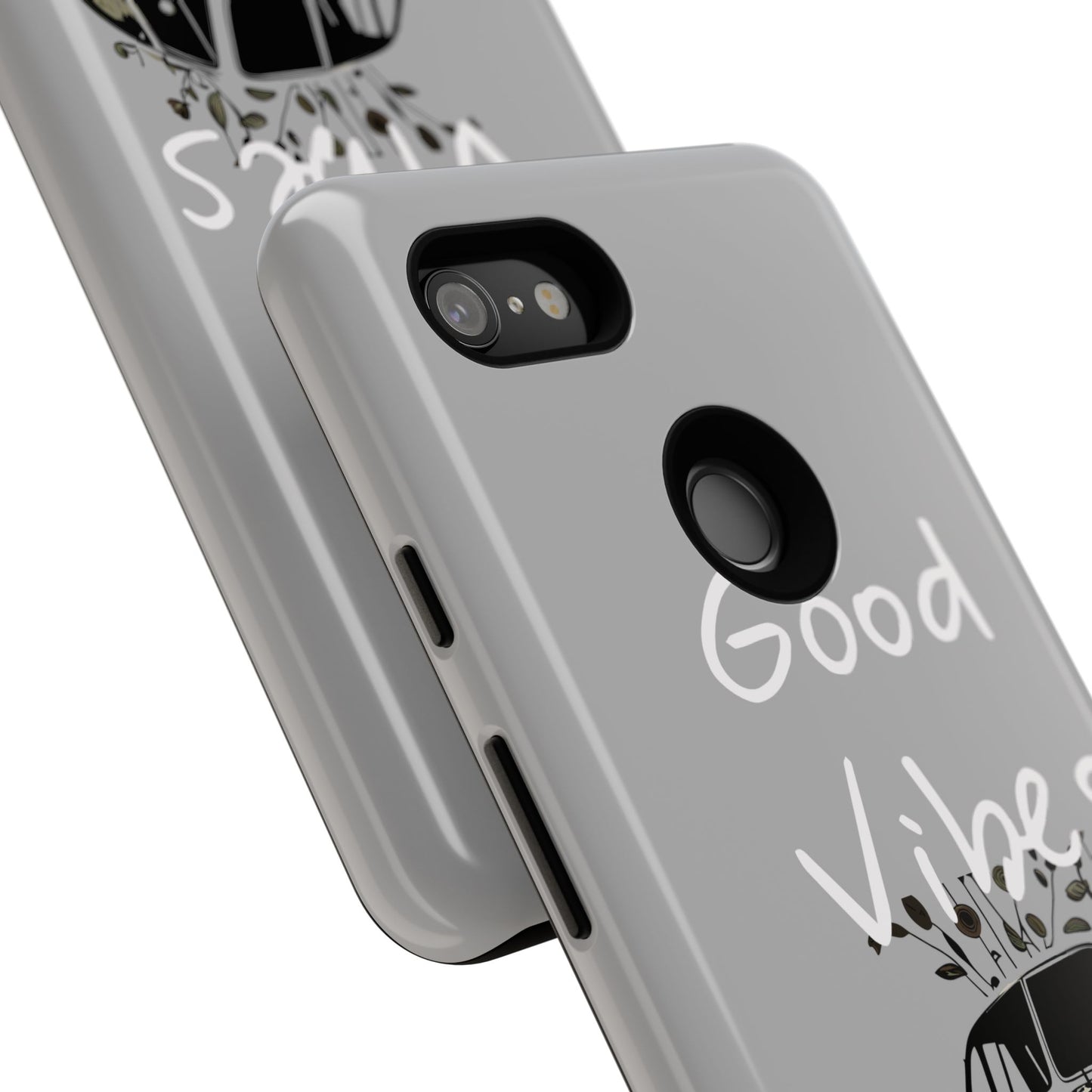 Floral Phone Case | Good Vibes, Phone Accessories, Gift for Her, Trendy Tech, Summer Vibes, Birthday Gift