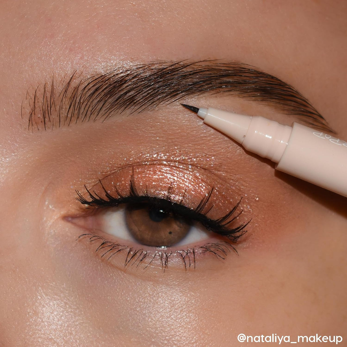 ColourPop Feather Effect Brow Pen- Eyebrow Pen with a Micro-Fine Tip Light Brown