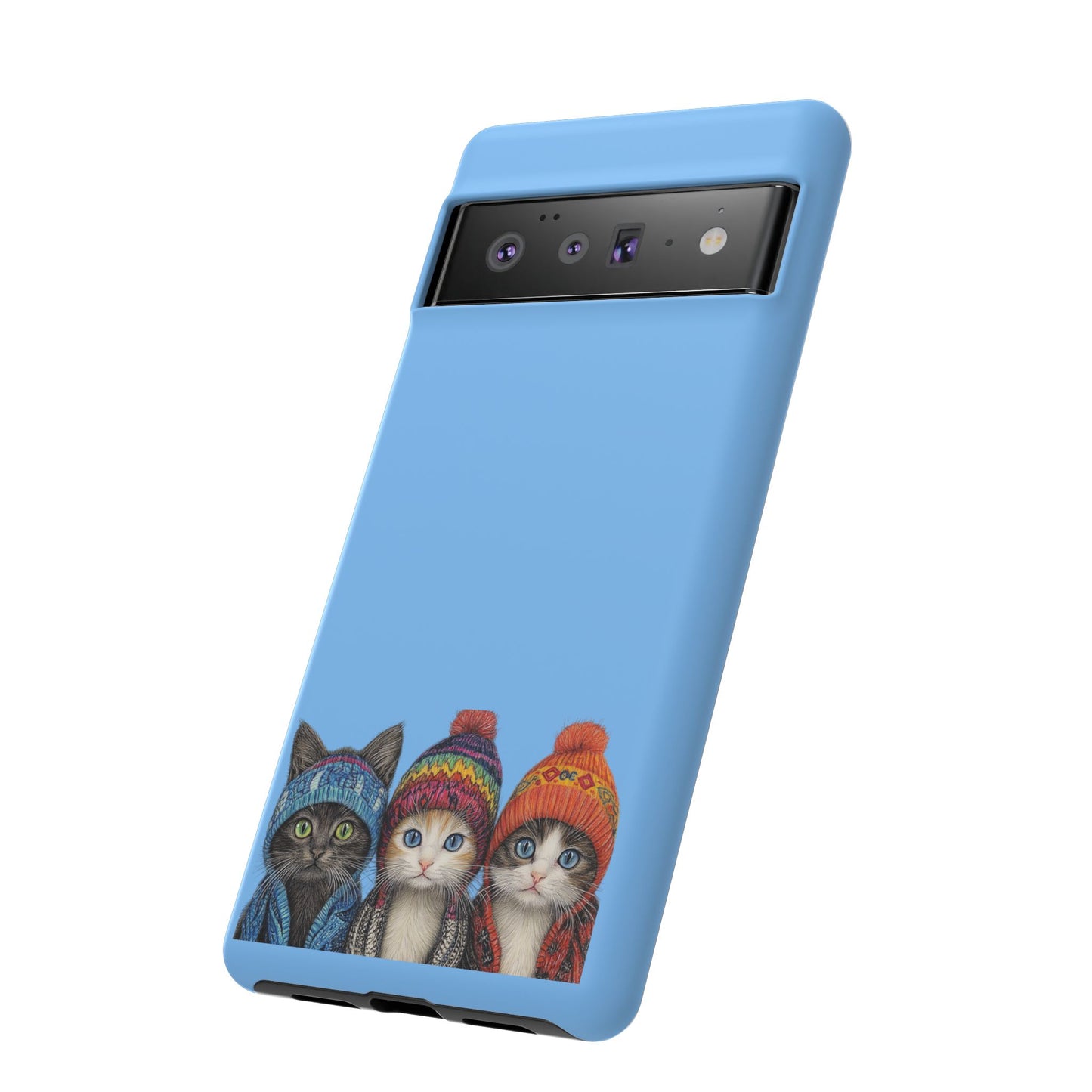 Cat-Themed Phone Case, Cute Cat Cases for Cat Lovers, Gifts for Cat Owners, Fun Cat Accessories, Holiday Present for Pet Lovers