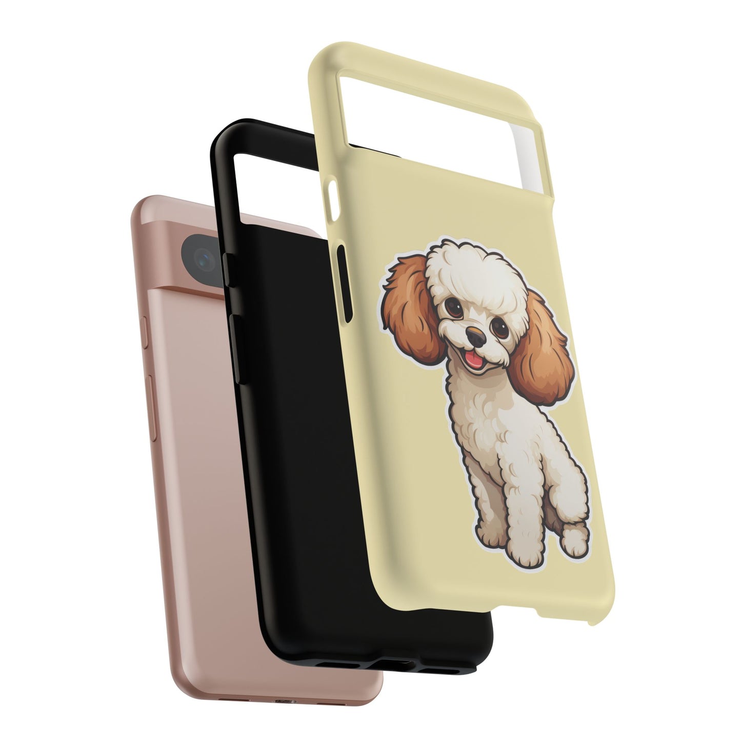 Cute Dog Phone Case, Pet Lover Gift, Custom Phone Cover, Cartoon Dog Case, Durable Phone Accessory