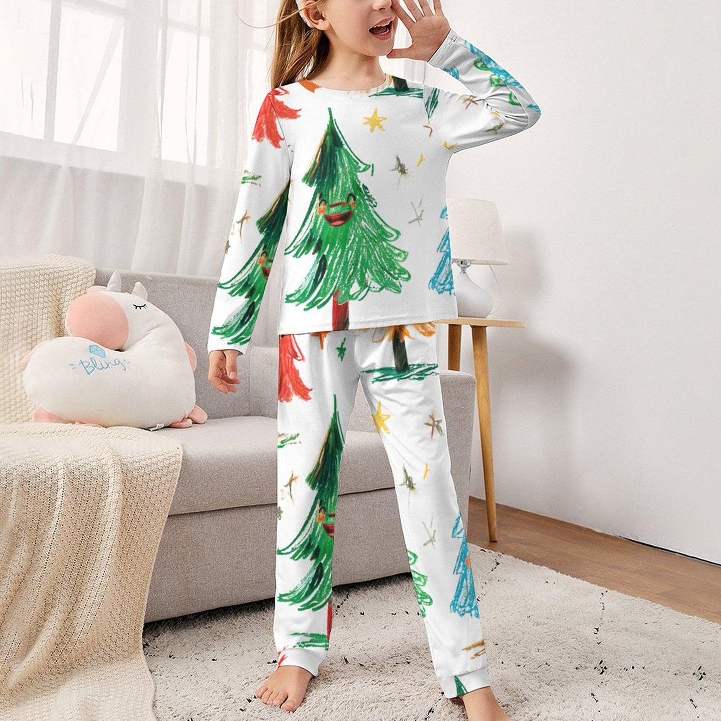 Long Sleeve Girls Nightwear