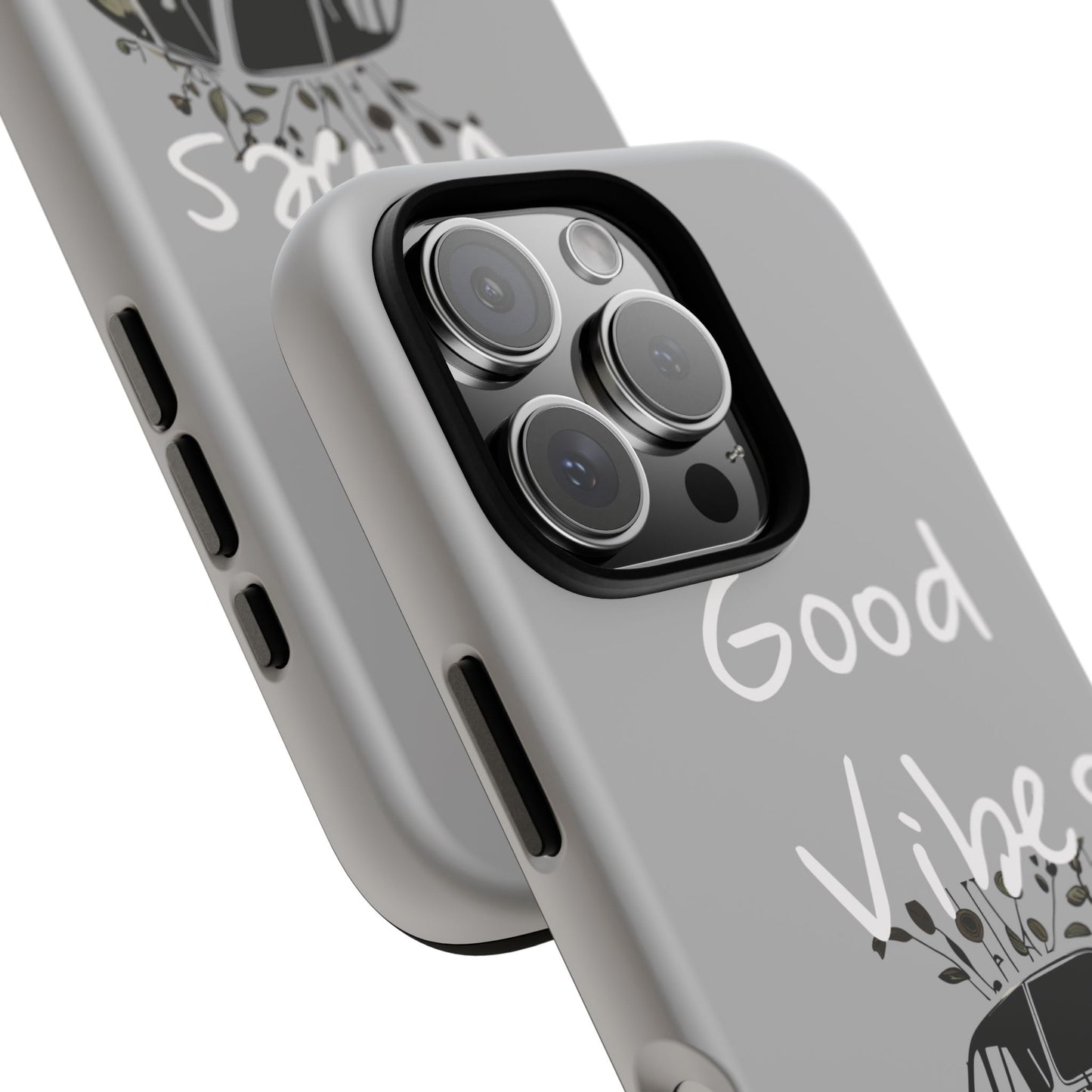 Floral Phone Case | Good Vibes, Phone Accessories, Gift for Her, Trendy Tech, Summer Vibes, Birthday Gift