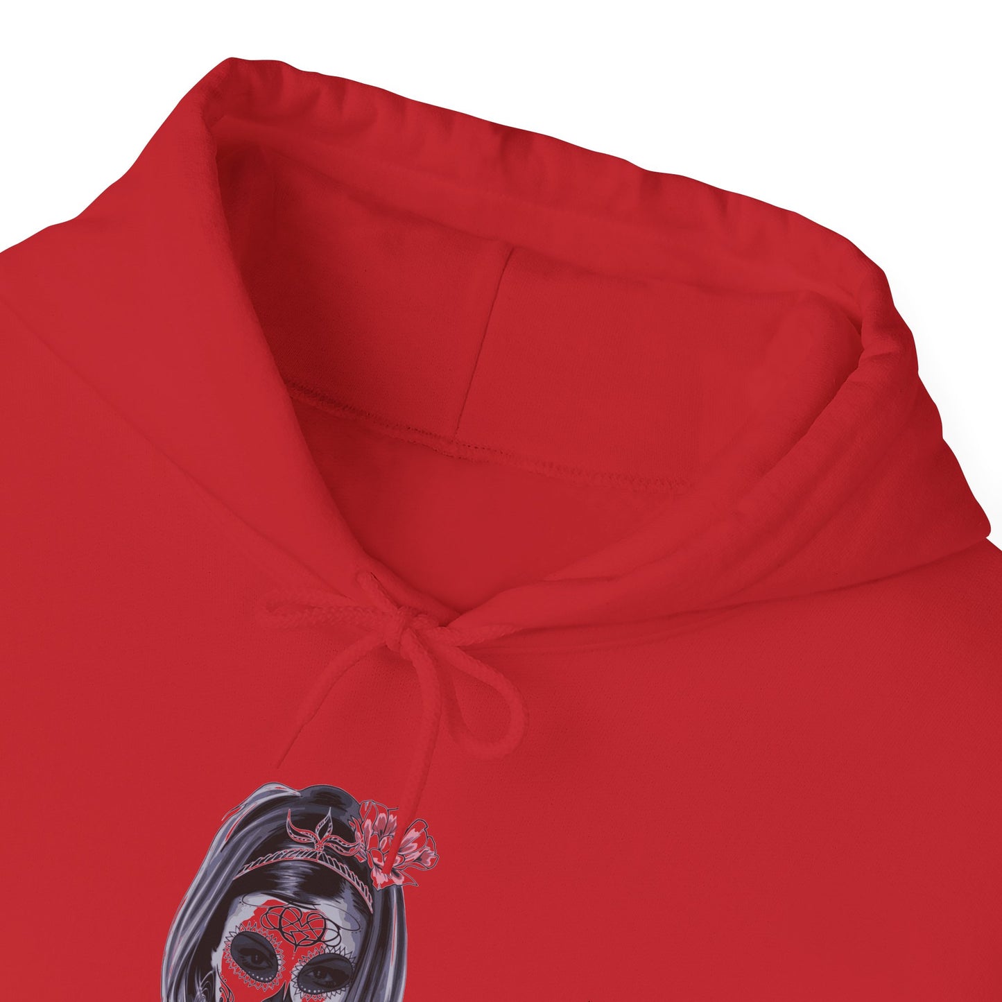 Day of the Dead Hoodie | Unisex Heavy Blend Sweatshirt, Skull Art, Mexican Holiday Apparel, Halloween Costume, Festival Gear