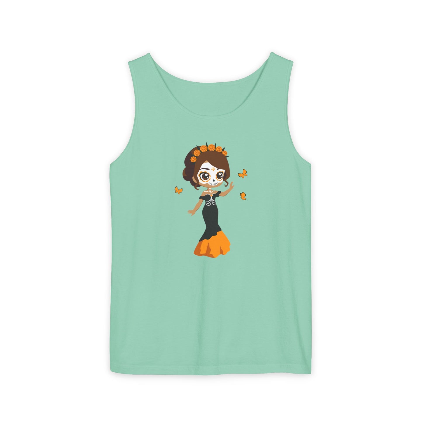 Celebrate Life Tank Top, Unisex , Day of the Dead