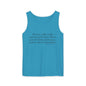 Inspirational Quote Tank Top for Men Women
