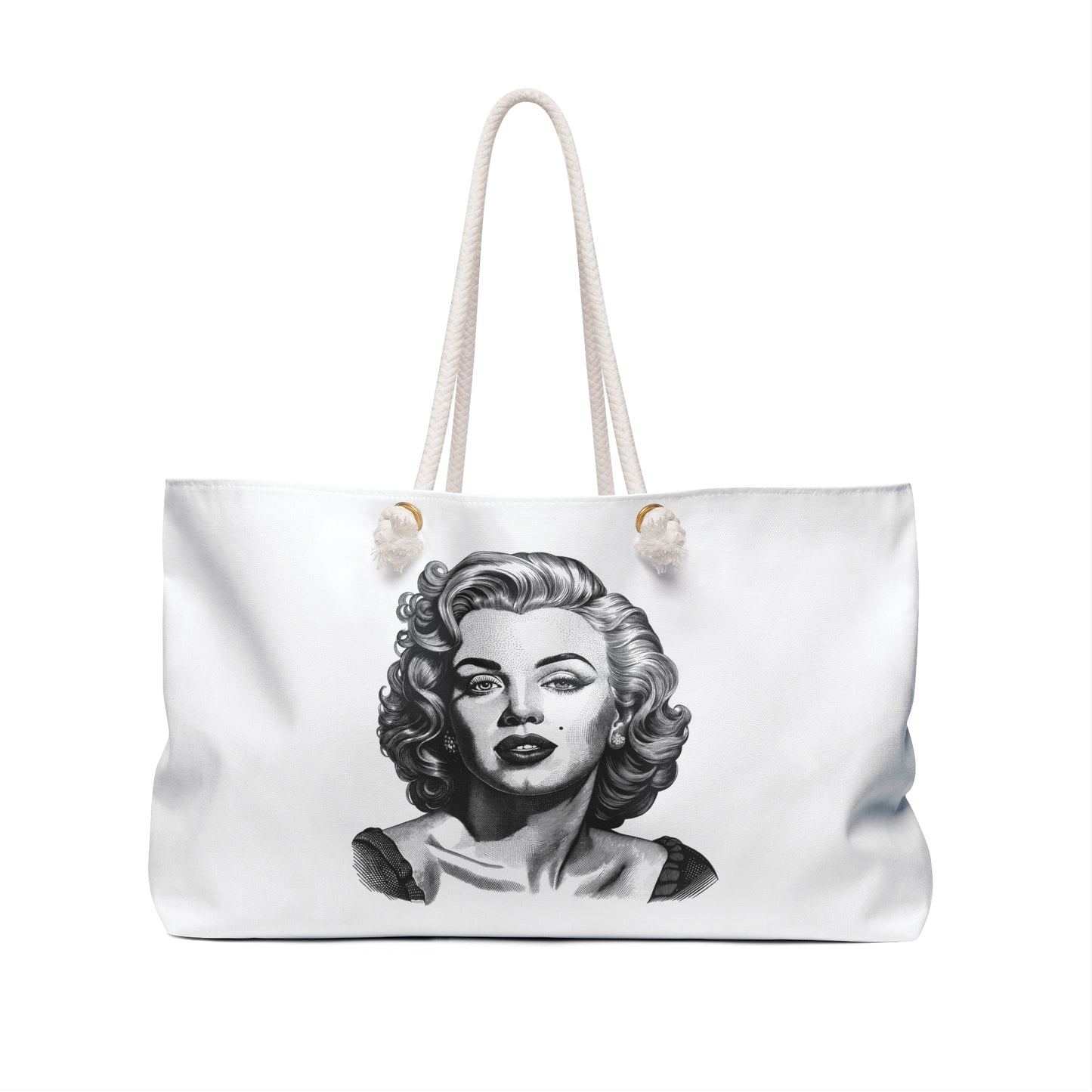 Chic Marilyn Monroe Weekender Bag | Travel Tote, Fashion Handbag, Stylish Overnight Bag, Beach Vacation, Retro Gift
