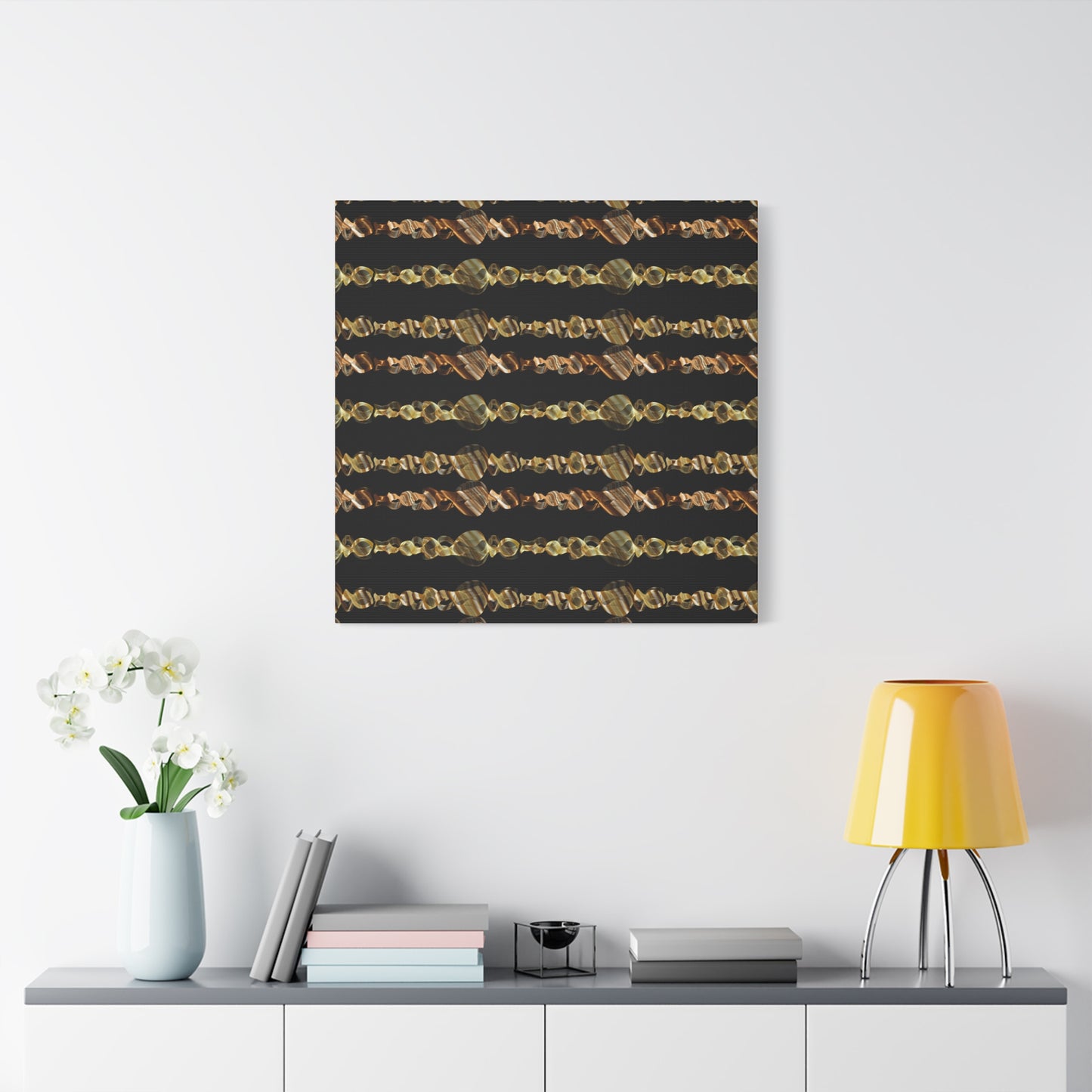 Artistic Canvas Gold and Black