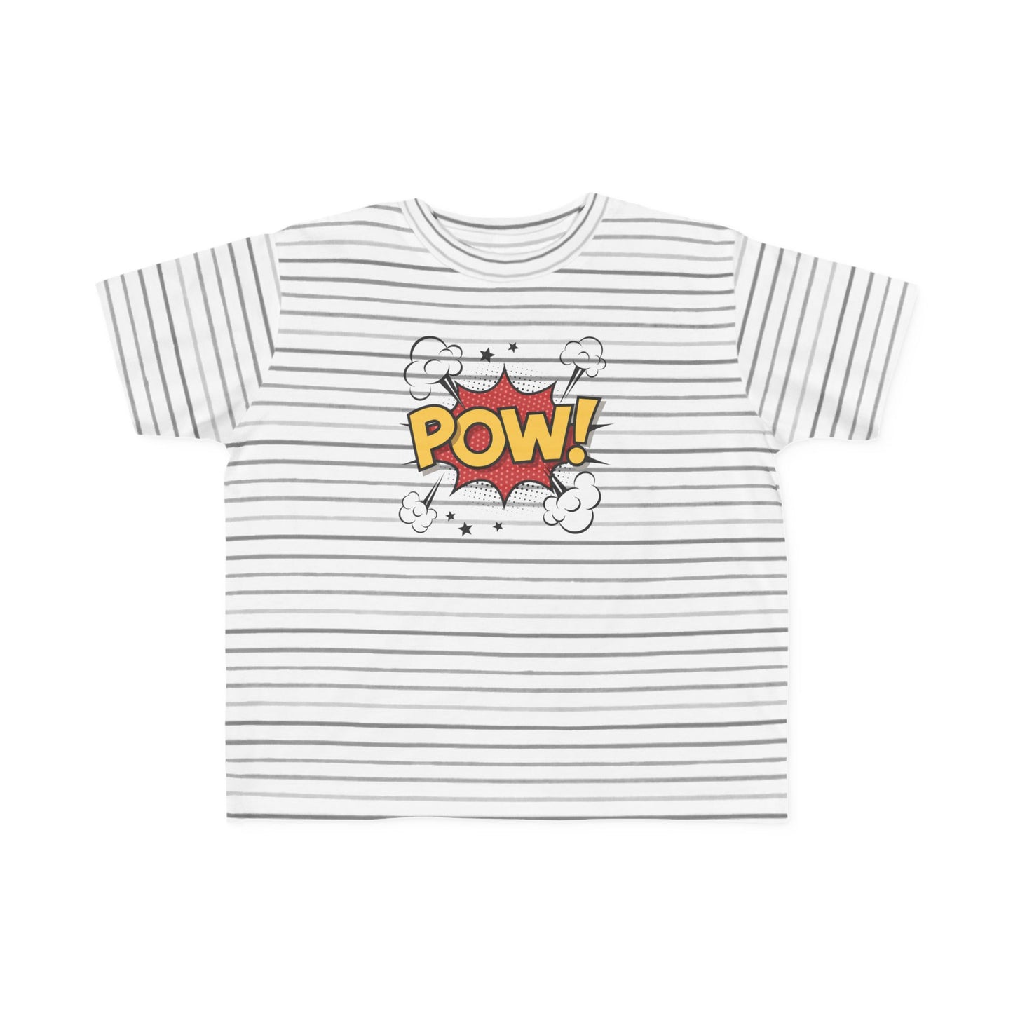 Superhero Toddler Tee, Cute Kids Shirt, POW Graphic T-Shirt, Fun Children's Wear, Birthday Gift, Playtime Outfit