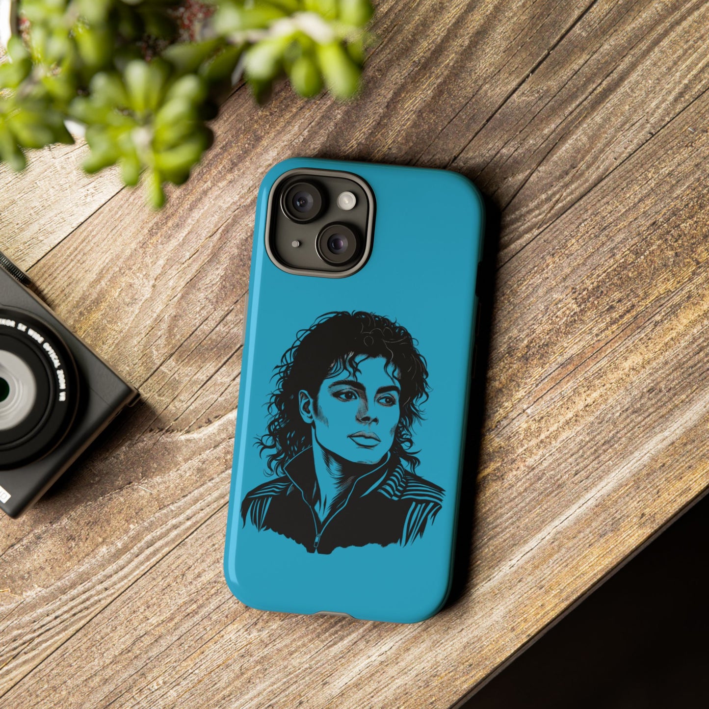 Michael Jackson Phone Case - Tough Cases, Pop Music Gifts, Retro Art, Unique Phone Accessories, Vintage Design