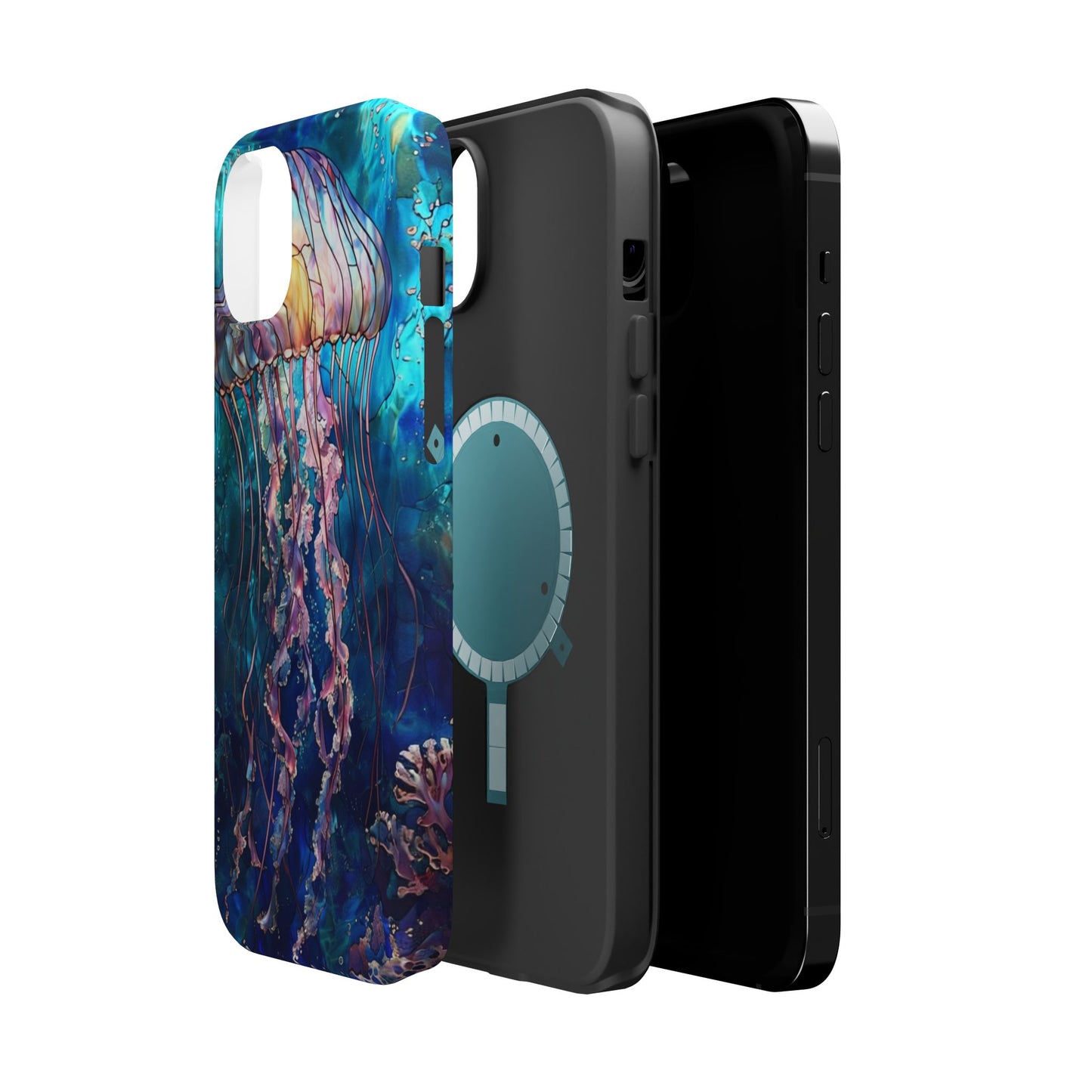 Jellyfish Ocean Magnetic Impact Phone Case