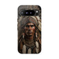 Native American Art Phone Case, Strong Culture Design, Unique Gift for Him or Her, Tough Cases, Customizable Protector, Tribal Style