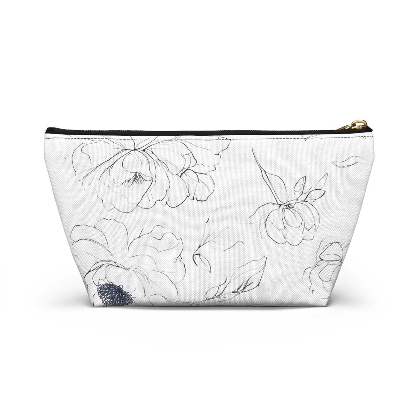 Floral Accessory Pouch, Makeup Bag, Cosmetic Case, Gift for Her, Travel