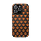 Halloween Skull Phone Case, Spooky Mobile Cover, Trick or Treat Accessory, Goth Gift, Skull Pattern Design