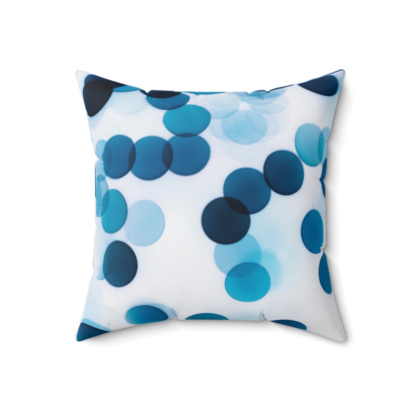 Modern Abstract Dot Design Pillow - Cozy Home Decor, Blue and White Accent Cushion, Bohemian Home Accessory, Unique Gift Idea, Contemporary