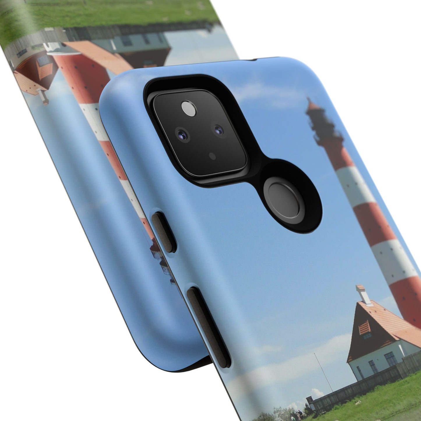 Lighthouse Phone Case - Coastal Vibes, Nautical Gift, Ocean Lover Accessory, Beach Aesthetic, Customizable Design