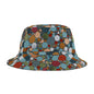 Colorful Polka Dot Bucket Hat, Summer Fashion, Festival Accessory, Beach Hat, Unisex Gift, Vacation Essential