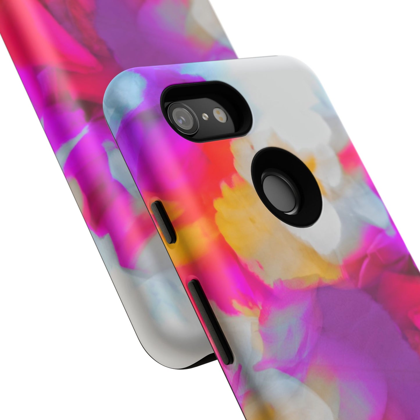 Floral Phone Case: Stylish Art for Your Device, Tough Cases, Gift for Her, Flower Print, Trendy Accessories, Phone Protection