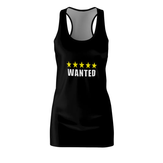 Wanted Stars Racerback Dress - Trendy Summer Dress, Casual Wear, Party Outfit, Unique Gift, Statement Piece