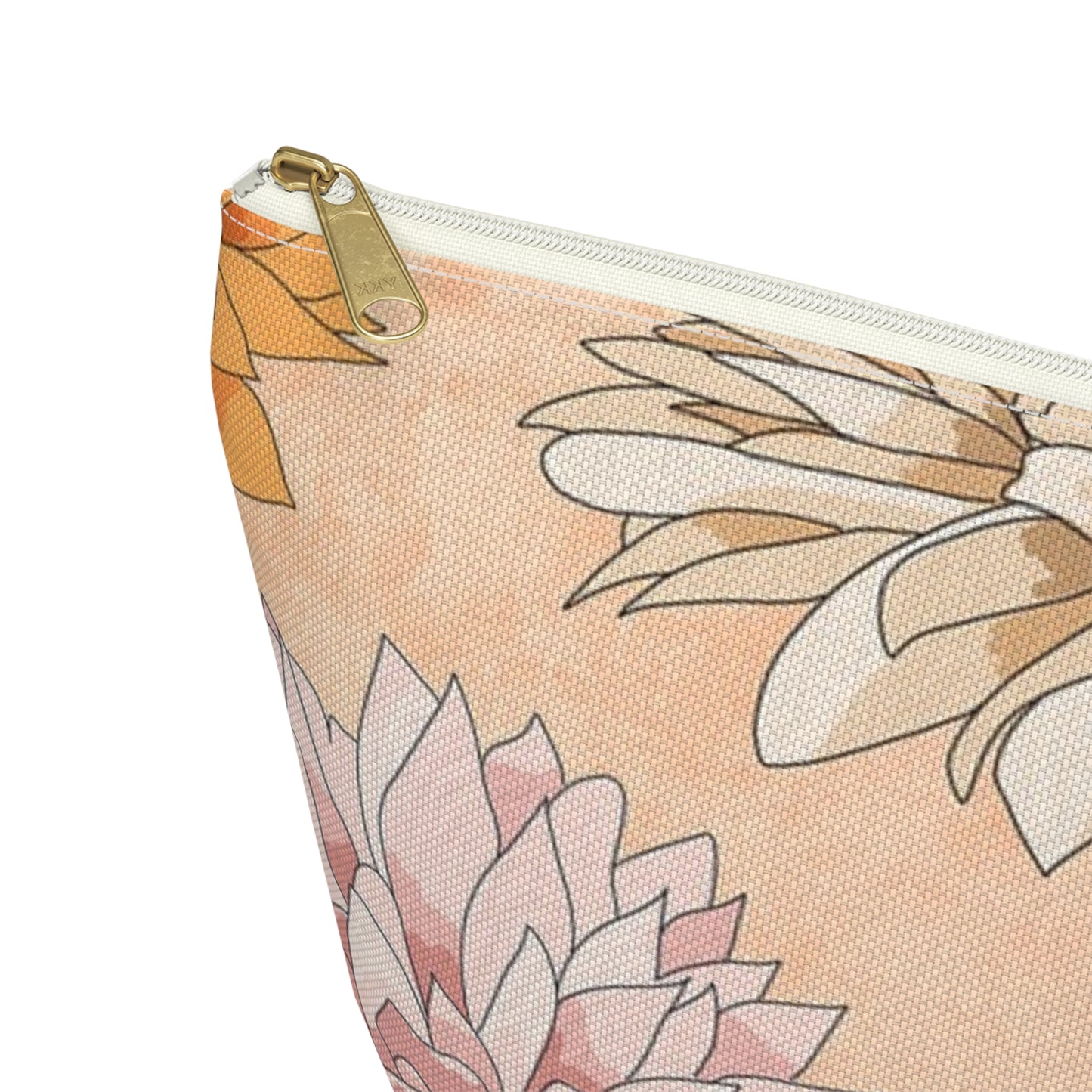 Floral Accessory Pouch - Versatile Cosmetic Bag, Travel Organizer, Gift for Her, Makeup Storage, Stylish Pencil Case