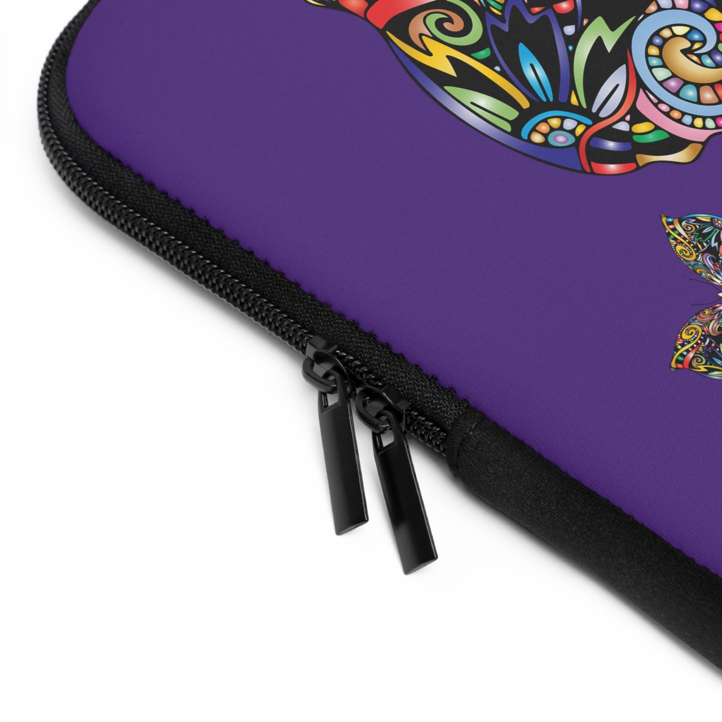 Vibrant Butterfly Laptop Sleeve, Colorful Computer Case, Stylish Tech Accessory, Gift for Students, Trendy Design for Professionals
