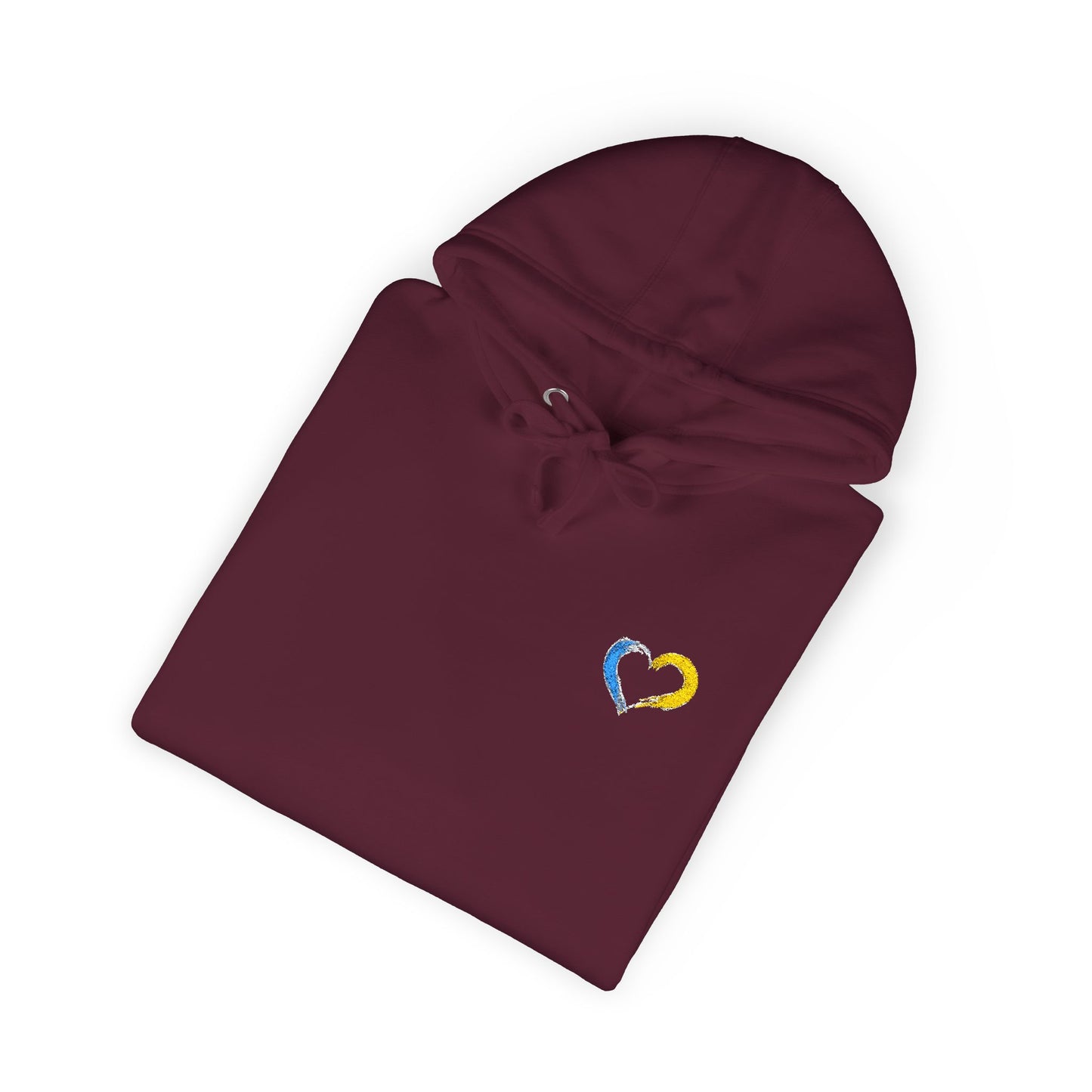 Colorful Heart Unisex Fleece Hoodie | Cozy Gift for Friends, Valentine's Day, Anniversary, Casual Wear, Spring Fashion