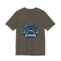 Gaming Controller Emblem Tee — Esports Gamer Graphic T-Shirt
