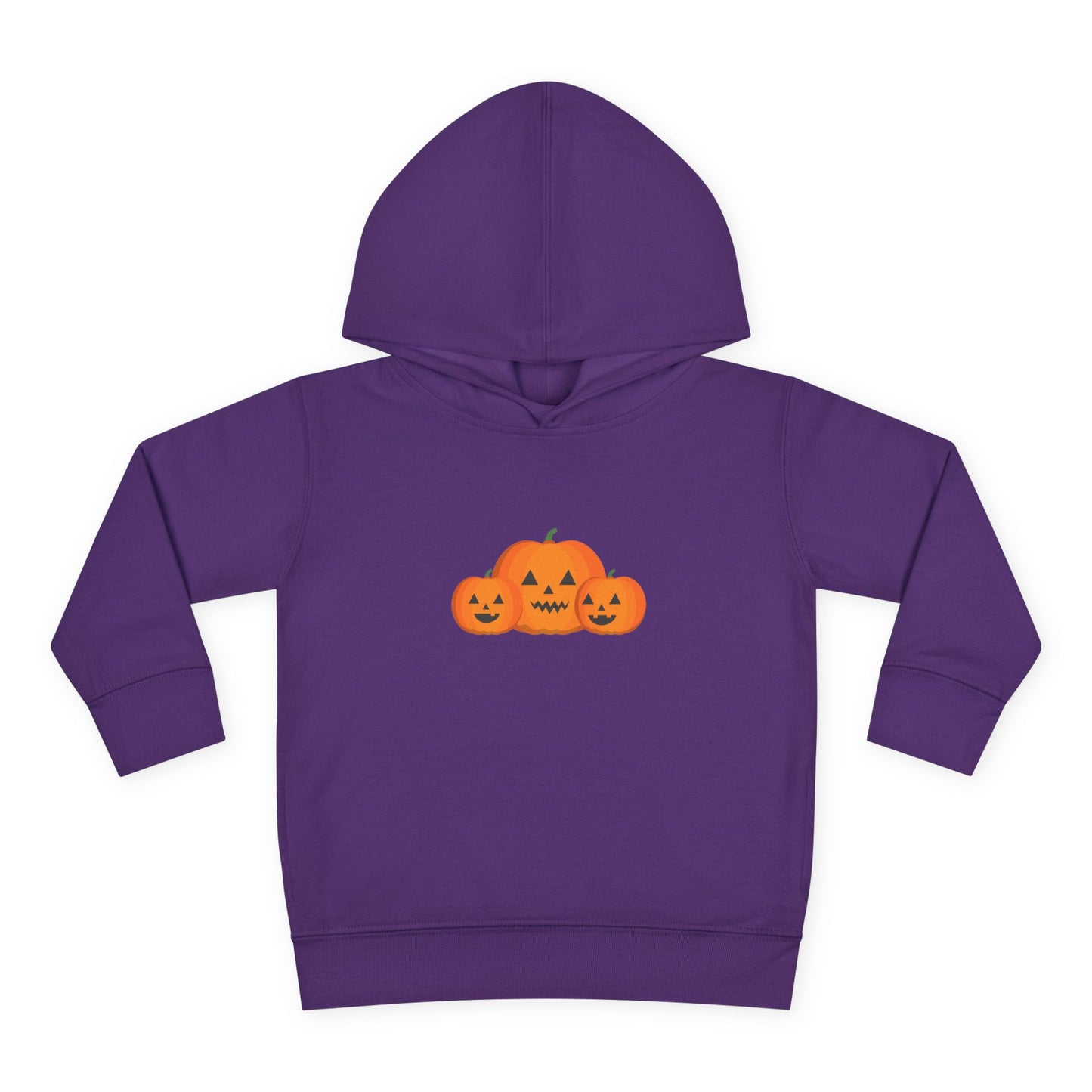 Halloween Pumpkin Toddler Hoodie, Cozy Autumn Wear, Kid's Holiday Sweatshirt, Fall Outfit, Trick-or-Treat Apparel