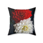 Blossom Floral Throw Pillow