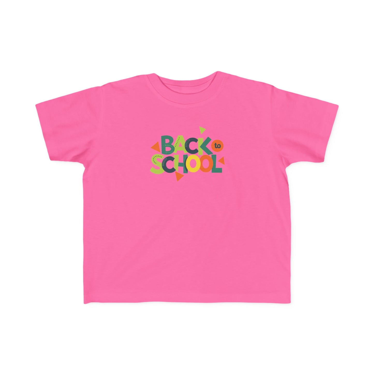 Colorful Toddler Tee - Perfect for Back to School, Kids' Birthday Gift, Playdates, Everyday Wear, Print Your Way