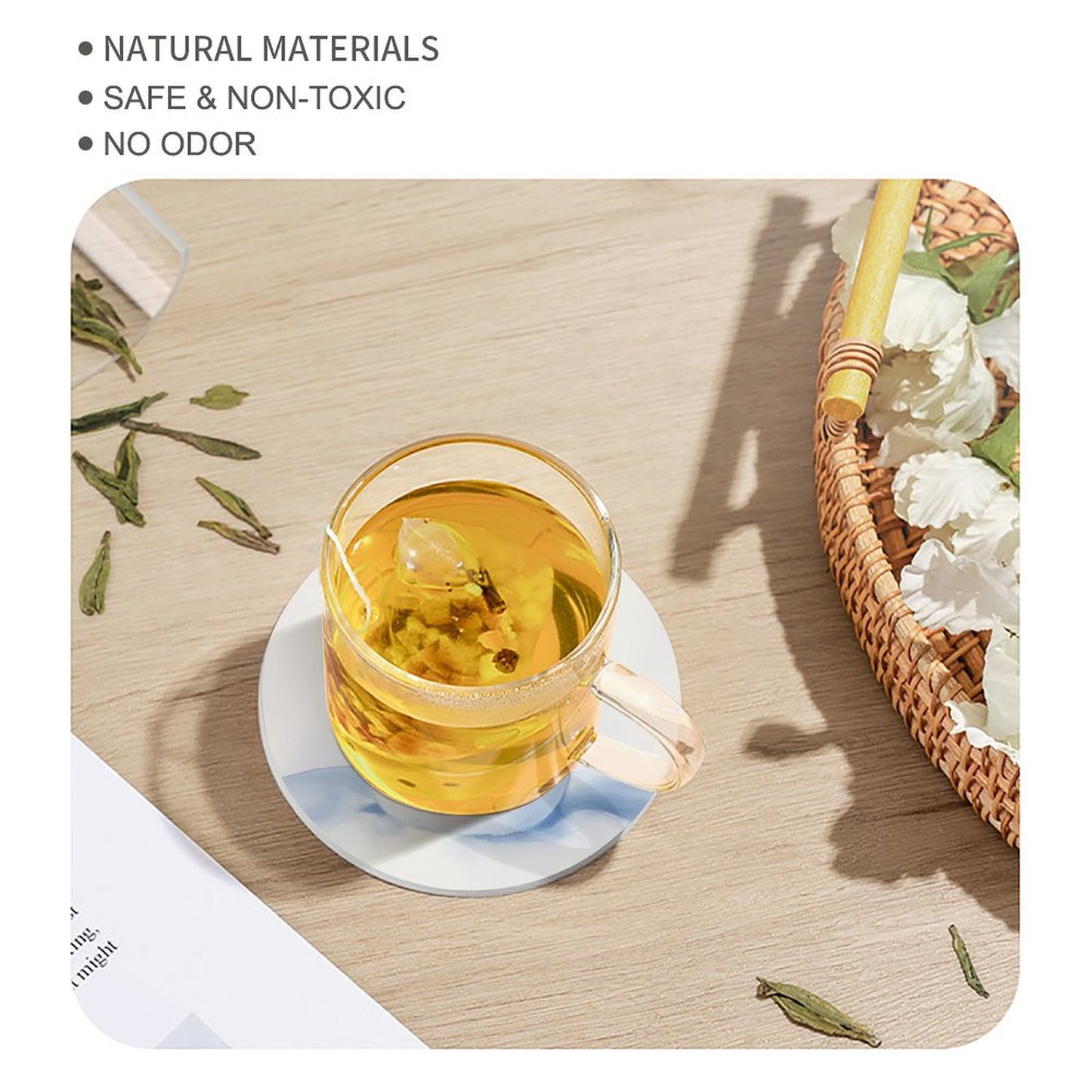 Round Ceramic Coaster