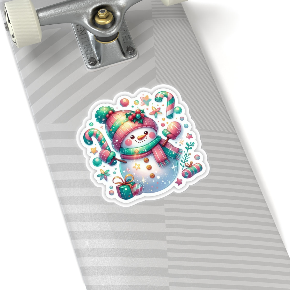 Festive Snowman Kiss-Cut Stickers, Holiday Decor, Christmas Gift, Winter Wonderland, Cute Snowman Stickers, Craft Supplies, Scrapbooking