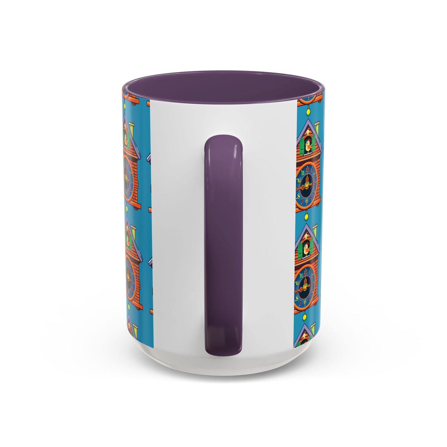 Whimsical Clock House Coffee Mug Unique Gift for Home Decor