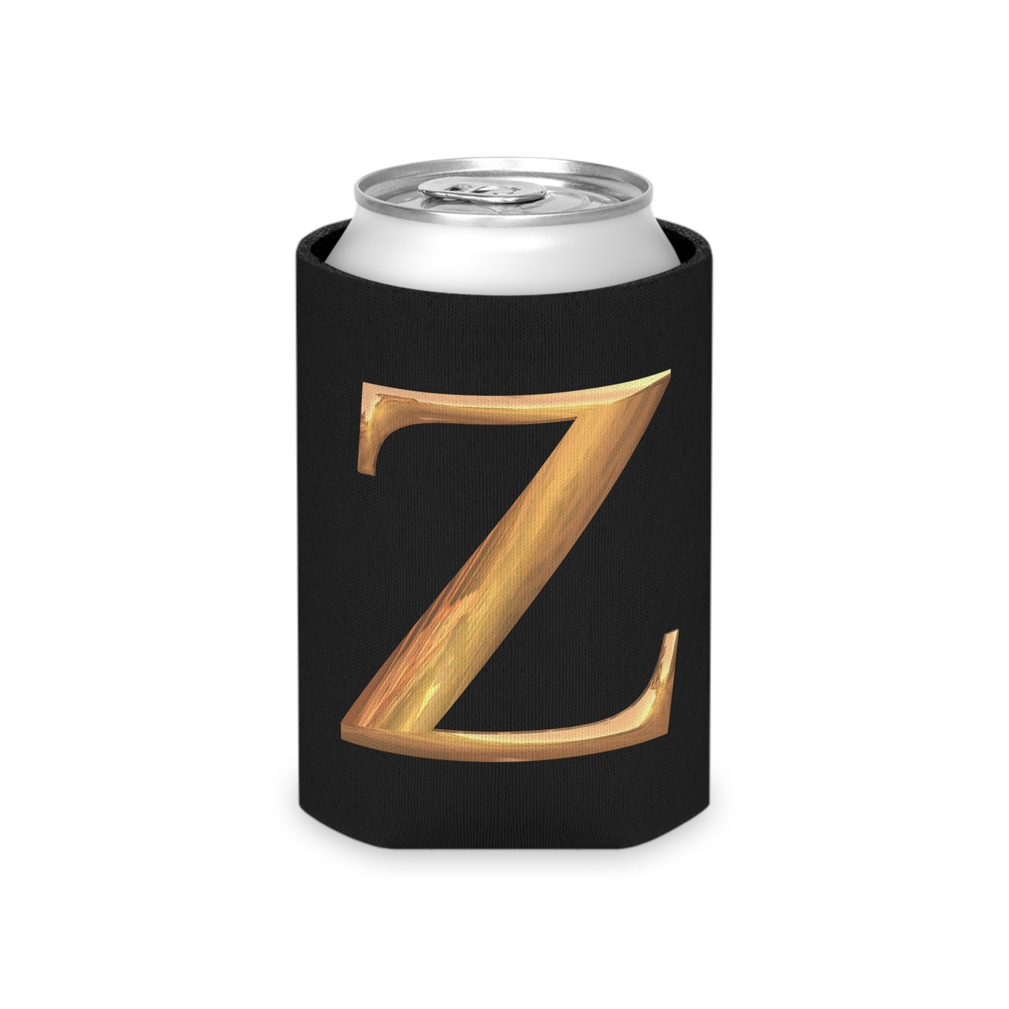 Custom Monogrammed "Z" Can Cooler, Personalized Drink Holder, Wedding Favors, Birthday Gifts, BBQ Accessories, Outdoor Events