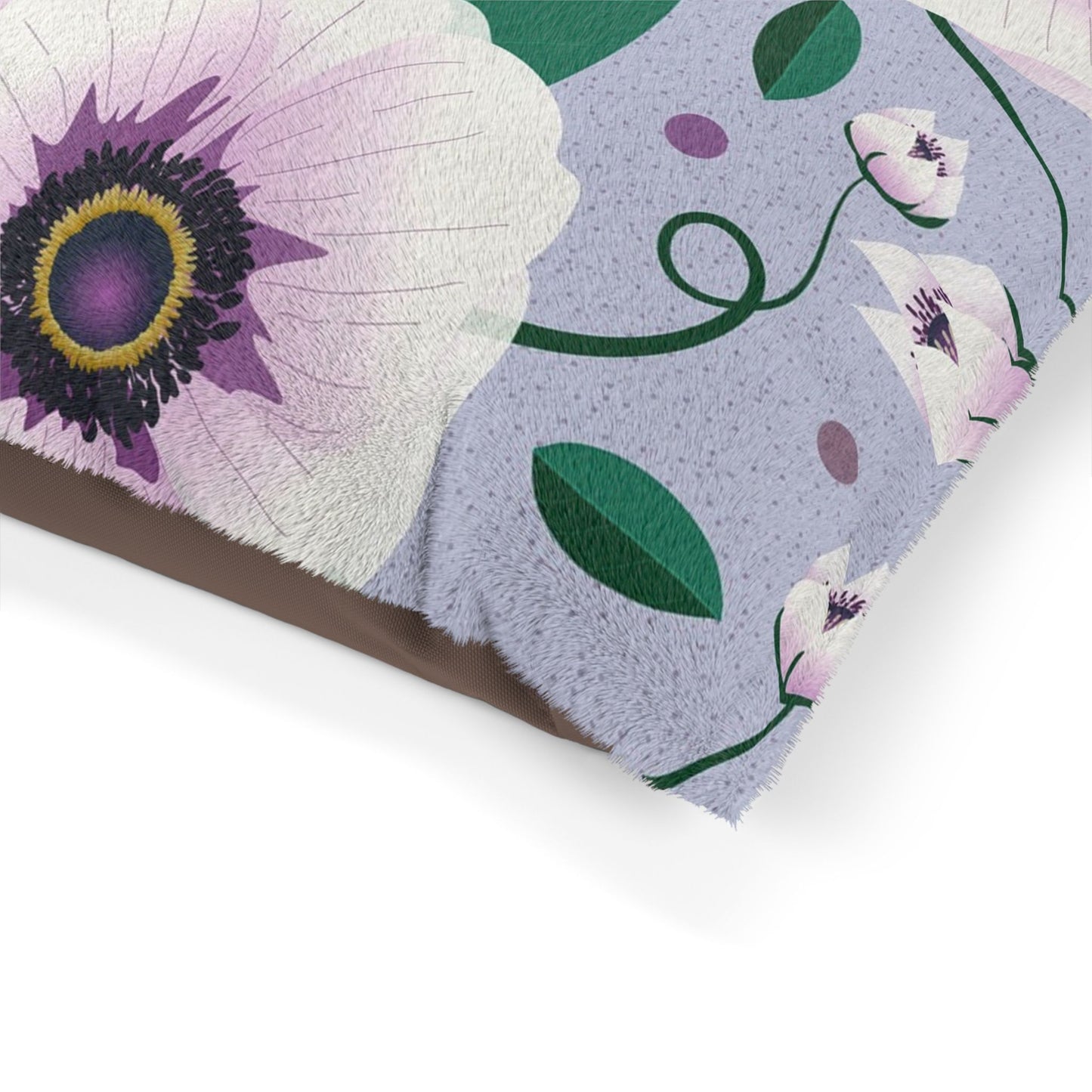 Floral Pet Bed for Cozy Pets, Stylish Dog Bed, Cat Bed, Flower Print Pet Pillow, Home Decor