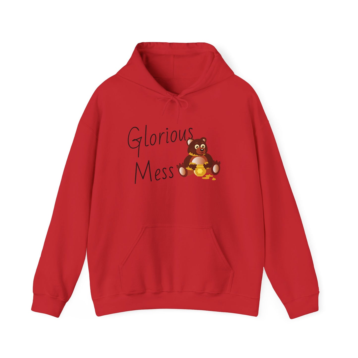 Glorious Mess Hoodie | Cute Bear Sweatshirt | Cozy Unisex Pullover for All Seasons | Perfect Gift for Friends & Birthdays | Funny [...]
