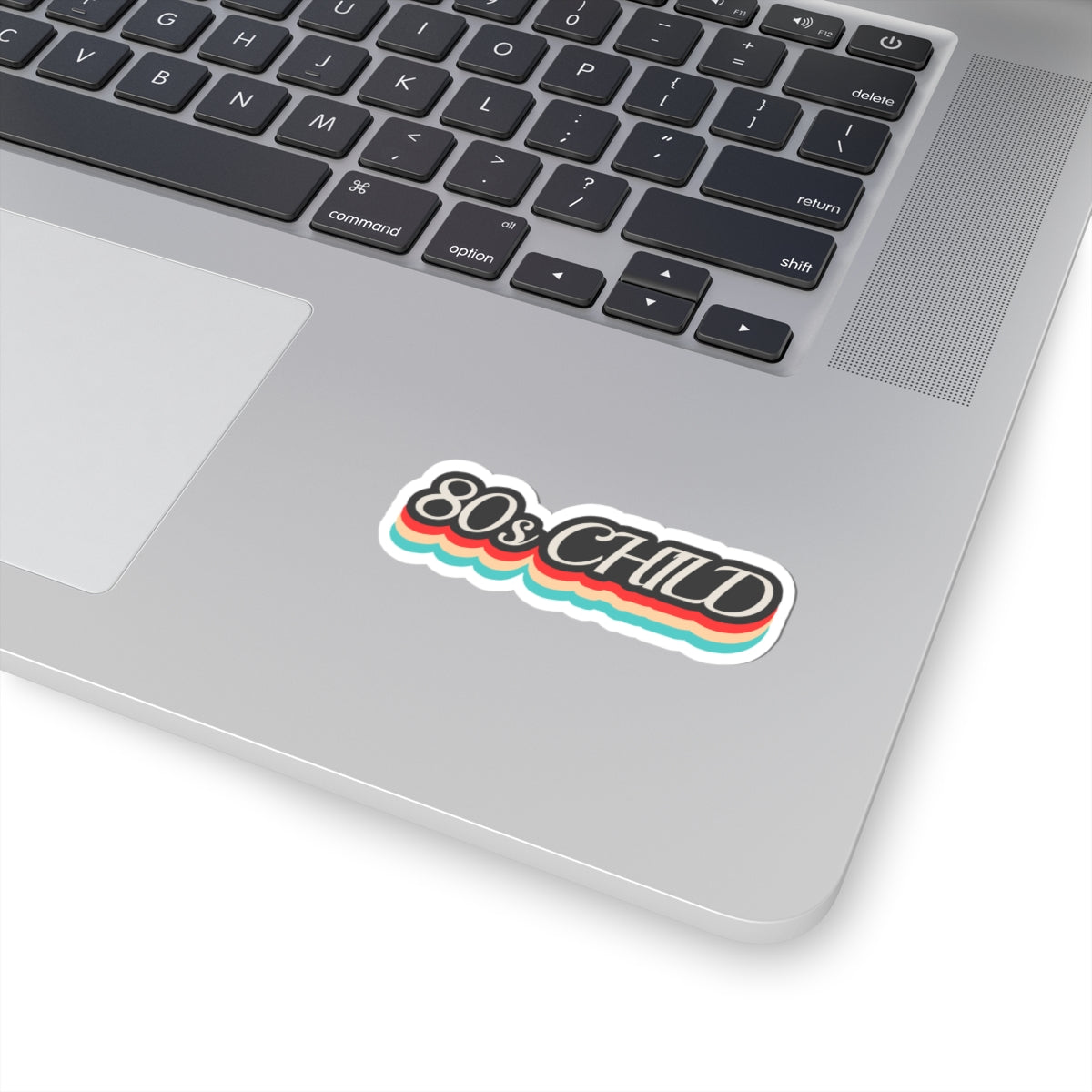Retro 80s Child Kiss-Cut Stickers | Perfect for Laptops, Water Bottles, Notebooks, Gifts, and More