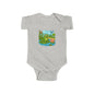 Baby Bodysuit - Cute Frog Pond Graphic Infant Onesie