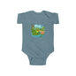 Baby Bodysuit - Cute Frog Pond Graphic Infant Onesie