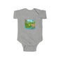 Baby Bodysuit - Cute Frog Pond Graphic Infant Onesie