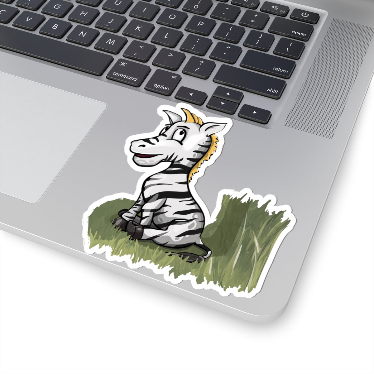Cute Zebra Kiss-Cut Stickers, Animal Stickers, Laptop Decor, Kids Room Accessories, Fun Party Favors, Gift Items