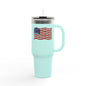 Insulated Travel Mug, 40oz - American Flag