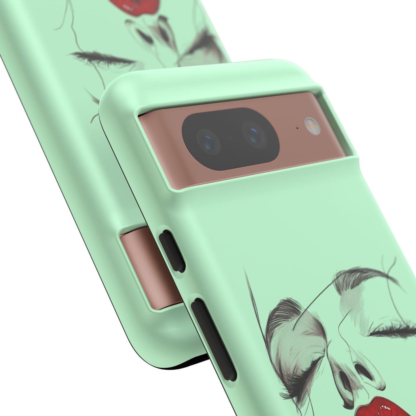 Stylish Phone Case, Artistic Phone Cover, Trendy Tech Accessory, Unique Cell Phone Protector, Gift for Her, Modern Aesthetic